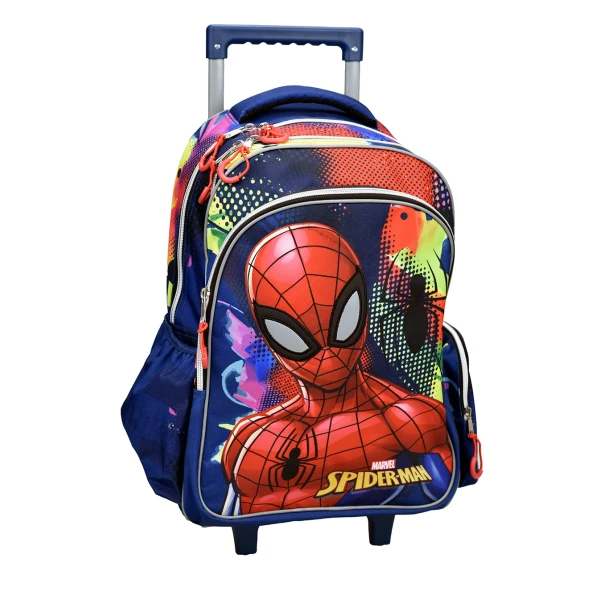PRIMARY SCHOOL TROLLEY SPIDERMAN SILVER EYES