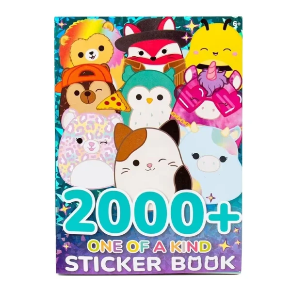 SQUISHMALLOWS - STICKER BOOK 2000+ STICKERS