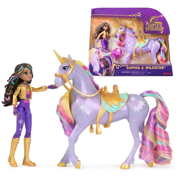 UNICORN ACADEMY SMALL DOLL SOPHIA & WILDSTAR