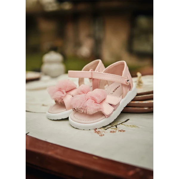 MAYORAL SANDALS BOW PINK  