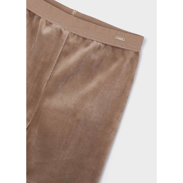 MAYORAL LEGGINGS VELOUR BASIC CAMEL