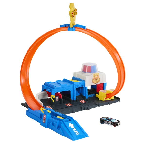 HOT WHEELS CITY SUPER POLICE STATION