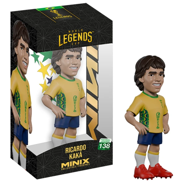 MINIX LEGENDS WORLD CUP ΒΡΑΖΙΛΙΑ ΦΙΓΟΥΡΑ 12 cm RICARDO KAKA