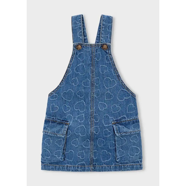 MAYORAL ΦΟΥΣΤΑ ΣΑΛΟΠΕΤΑ DENIM ΦΑΡΔΙΑ ΚΑΡΔΙΕΣ