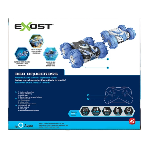 EXOST 360 AQUACROSS ΤΗΛΕΚΑΤΕΥΘΥΝΟΜΕΝΟ ΑΥΤΟΚΙΝΗΤΟ 