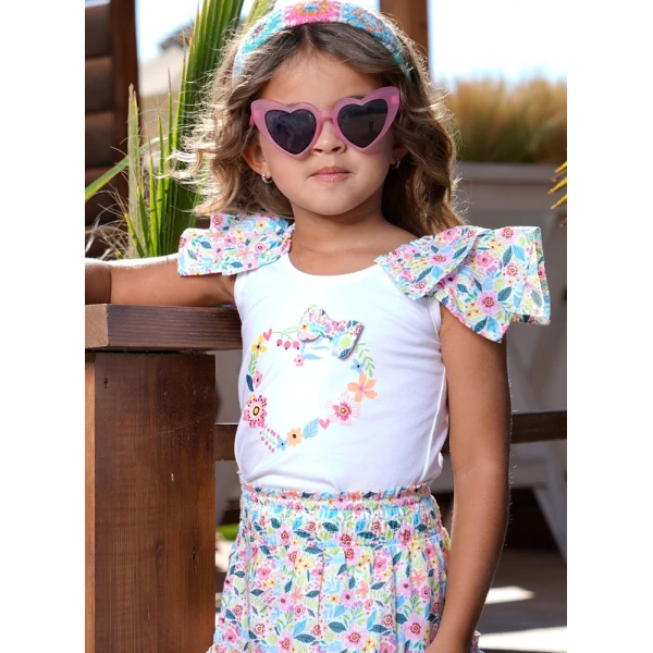 ENERGIERS SET GIRL BEBE FLORAL