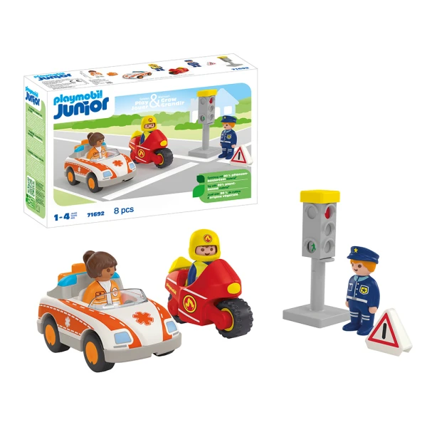 PLAYMOBIL JUNIOR ΚΑΘΗΜΕΡΙΝΟΙ ΗΡΩΕΣ