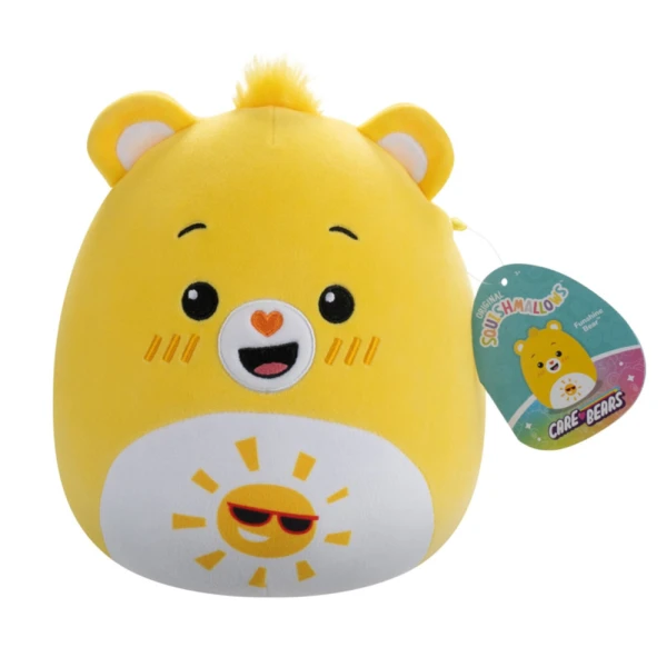 SQUISHMALLOWS CARE BEARS PLUSH 25 cm W1 - YELLOW BEAR