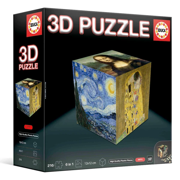 EDUCA 3D ΠΑΖΛ 216 τεμ. ART