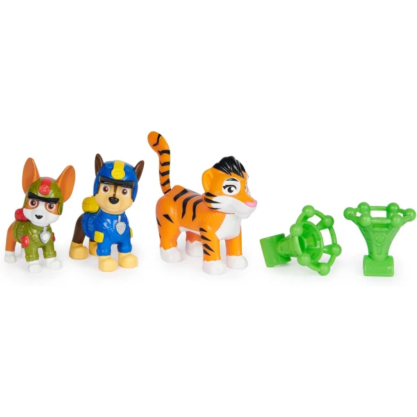 PAW PATROL HERO PUP JUNGLE PUPS - CHASE, TRACKER & TIGER