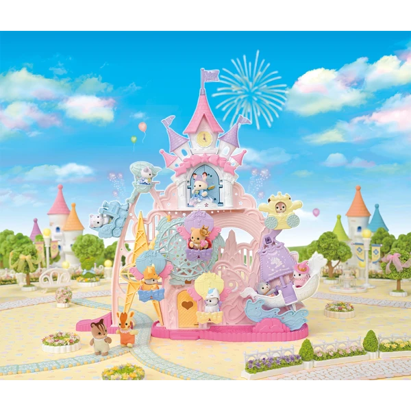 THE SYLVANIAN FAMILIES BABY DREAM AMUSEMENT PARK