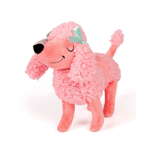 PLUSH POODLE DOG 30 cm - 2 COLOURS