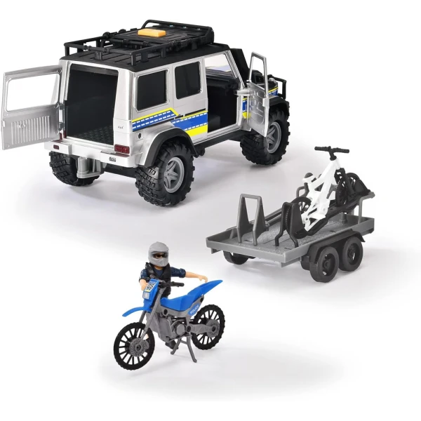 DICKIE TOYS ΣΕΤ ΑΣΤΥΝΟΜΙΑΣ MERCEDES-BENZ G 500 4X4
