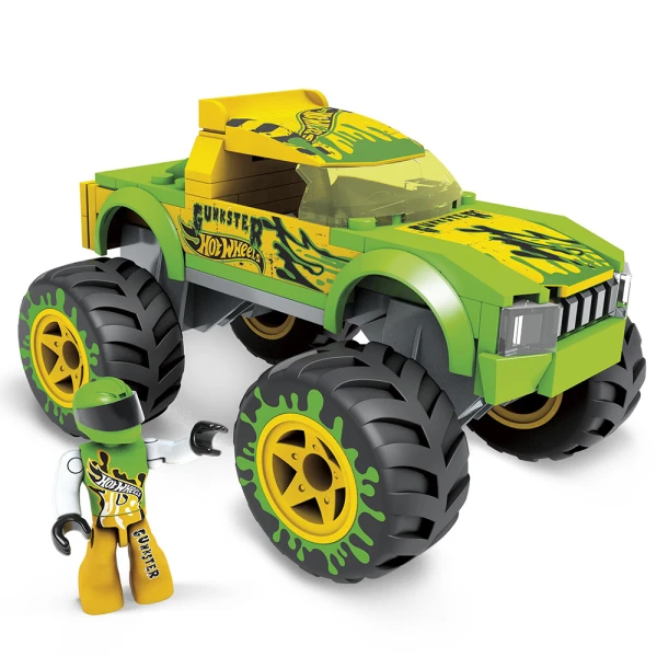HOT WHEELS MIGHTY RACE ACE™ & GUNKSTER™ - ΠΡΑΣΙΝΟ