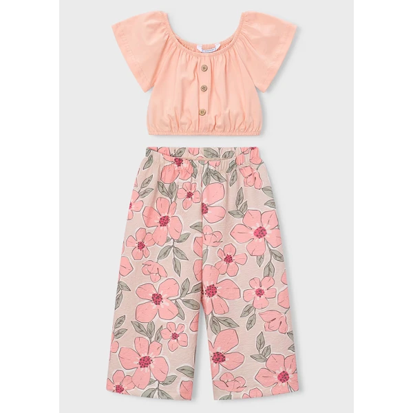 MAYORAL SET PANTS LONG PRINTED MANDARIN 