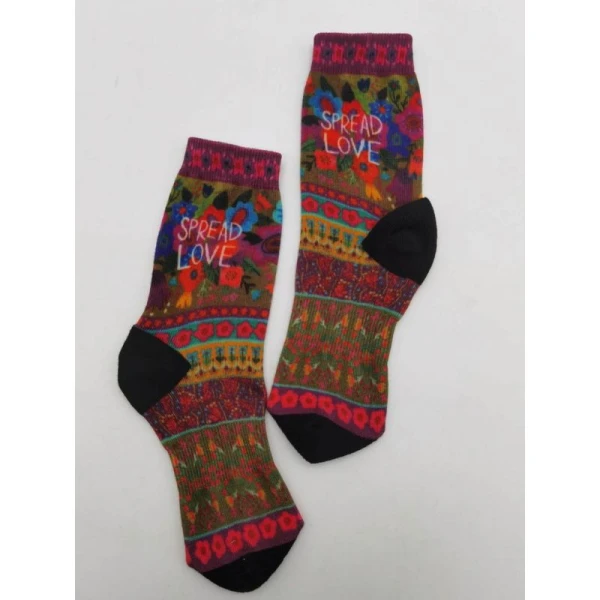 NATURAL LIFE  SOCKS SPREAD LOVE (ONE SIZE)