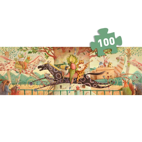 DJECO PUZZLE GALLERY LOVELY WALK 100 pcs