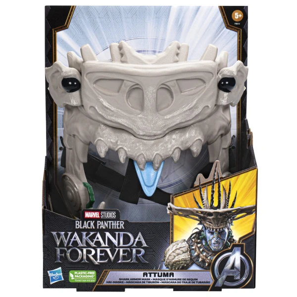 MARVEL STUDİOS\' BLACK PANTHER: WAKANDA FOREVER ATTUMA SHARK ARMOR MASK