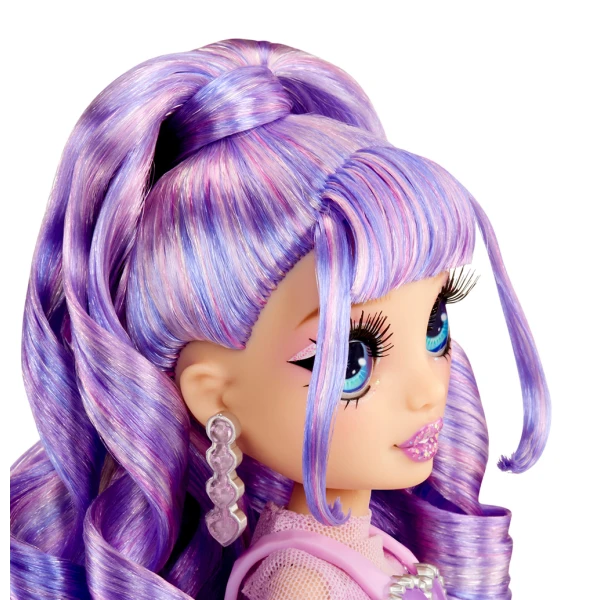 RAINBOW HIGH CREATIVE CRYSTALS FASHION DOLL - VIOLET