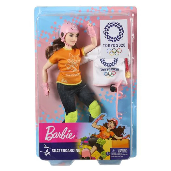 BARBIE ΟΛΥΜΠΙΑΚΟΙ ΑΓΩΝΕΣ ΑΘΛΗΤΡΙΑ SKATEBOARD