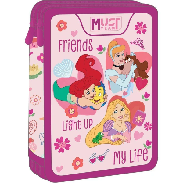 MUST TEAM ΚΑΣΕΤΙΝΑ ΔΙΠΛΗ ΓΕΜΑΤΗ 15Χ5Χ21 εκ. - PRINCESS FRIENDS LIGHT UP MY LIFE