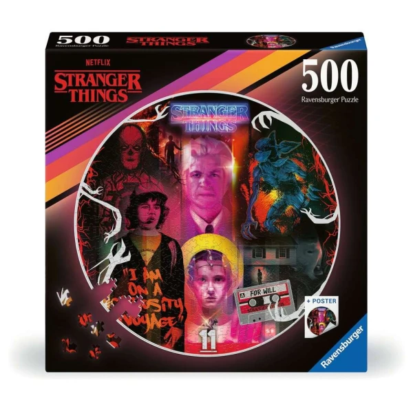 RAVENSBURGER ΠΑΖΛ 500 τεμ. STRANGER THINGS