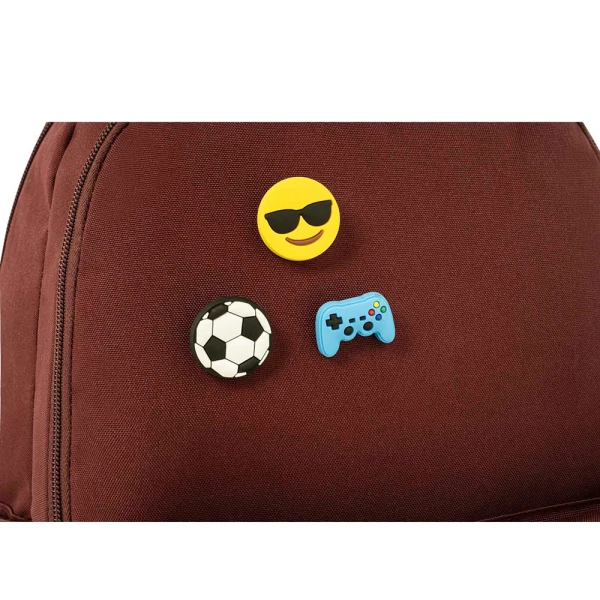 POLO 2026 BACKPACK PINS - BURGUNDY