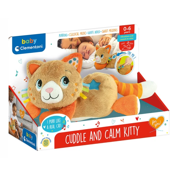 BABY CLEMENTONI ΒΡΕΦΙΚΟ ΠΑΙΧΝΙΔΙ ΓΑΤΟΥΛΑ ΧΑΛΑΡΩΝΩ ΚΑΙ ΗΡΕΜΩ ΓΙΑ 0+ ΜΗΝΩΝ