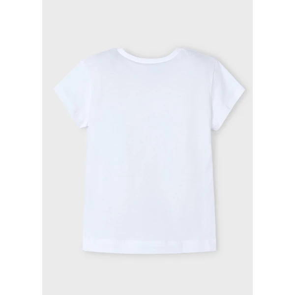 MAYORAL BLOUSE SHORT SLEEVES WHITE 