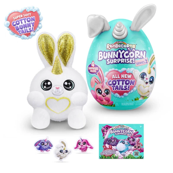 ΑΥΓΟ RAINBOCORNS BUNNYCORNS SERIES 2 - 6 ΣΧΕΔΙΑ