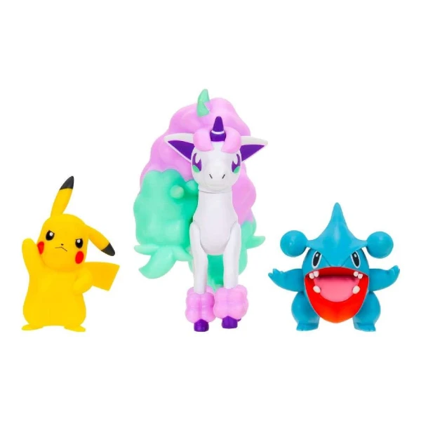 POKEMON ΦΙΓΟΥΡΕΣ W26 GIBLE-PIKACHU-GALARIAN PONYTA