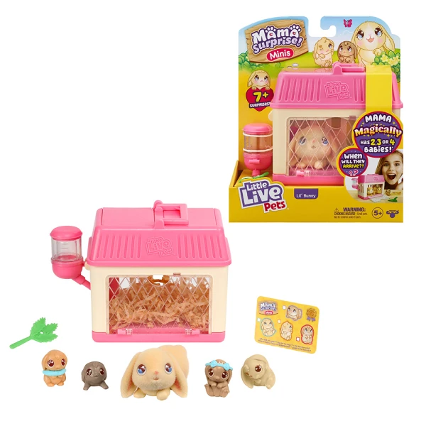 LITTLE LIVE PETS MAMA SURPRISE MINIS - 2 DESIGNS