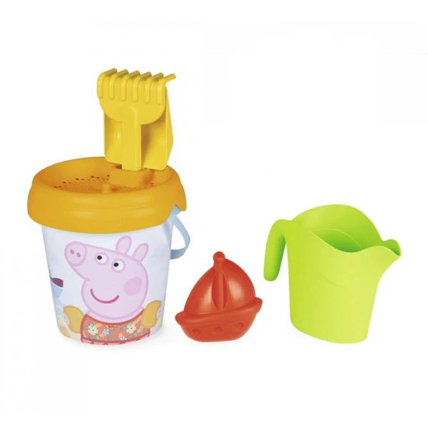 SMOBY BEACH BUCKET PEPPA WITH ACCESSORIES