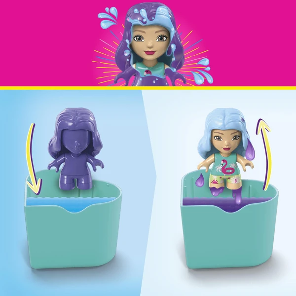 MEGA BARBIE COLOR REVEAL ΦΙΓΟΥΡΑ ΜΕ ΑΞΕΣΟΥΑΡ 17 τεμ. - SURF \'N SWIM
