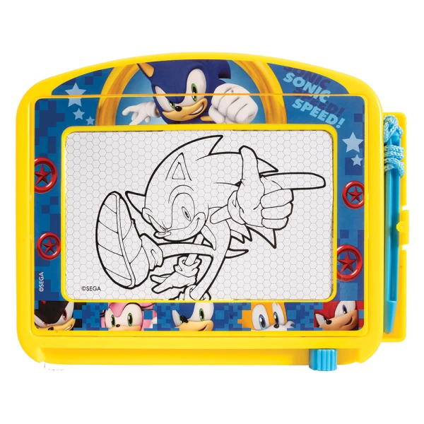 AS MAGIC SCRIBBLER TRAVEL SONIC THE HEDGEHOG FOR AGES 3+