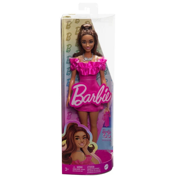 BARBIE FASHIONISTAS DOLL - FUCHSIA DRESS