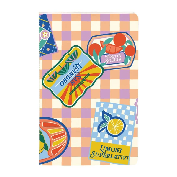 D. AMORE RULED NOTEBOOK 9×14 cm. - 3 DESINGS