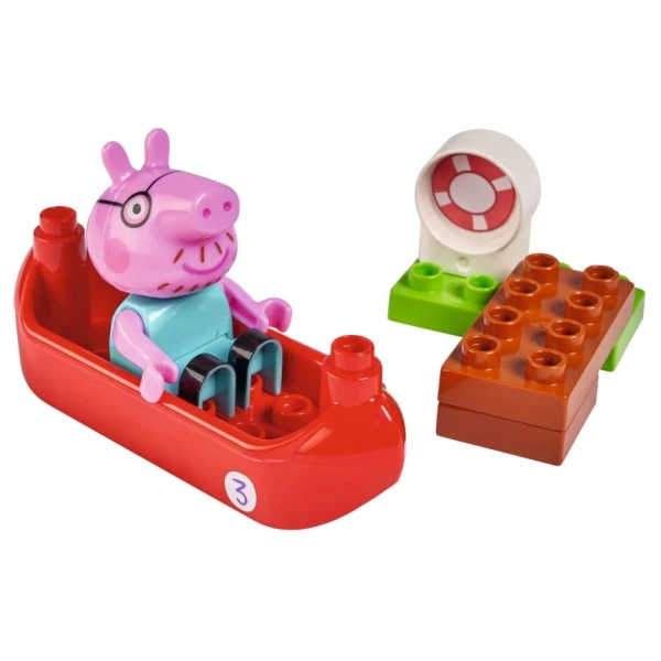 BIG BLOXX PEPPA PIG STARTER SET BOAT 6 pcs