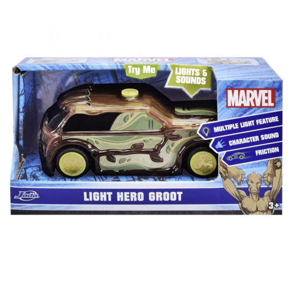JADA CAR 1:32 MARVEL LIGHT HERO GROOT
