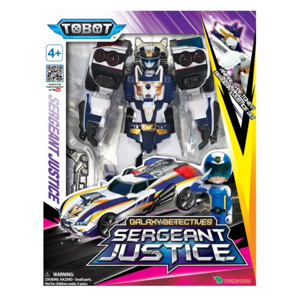 TOBOT GALAXY DETECTIVES ΡΟΜΠΟΤ SERGEANT JUSTICE