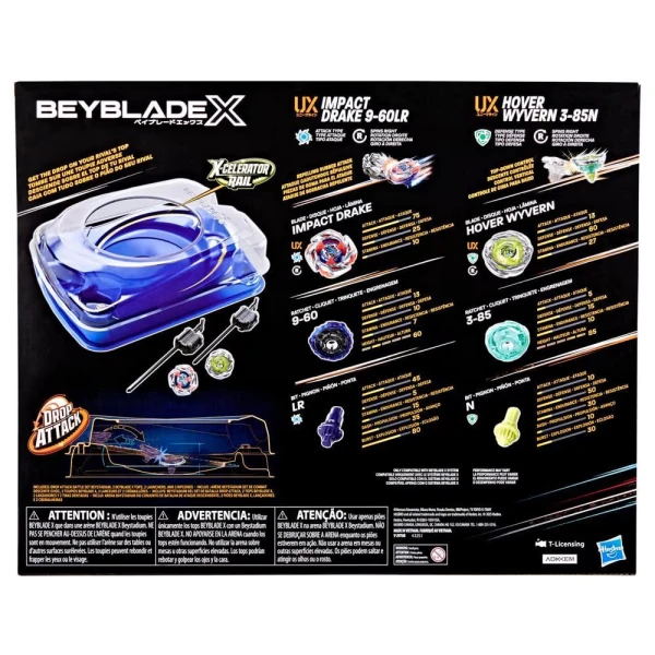 BEYBLADE X DROP ATTACK BATTLE SET