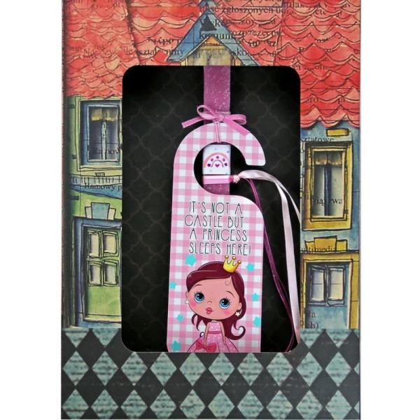 SYNCHRONIA HANDMADE CANDLE 30 cm DOOR HANGER - PRINCESS