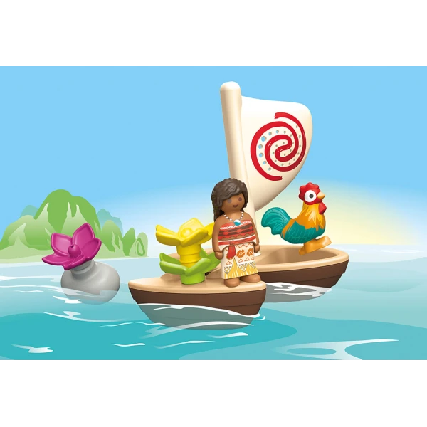 PLAYMOBIL JUNIOR & DISNEY MOANA\'S SAIL BOAT