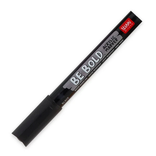 LEGAMI ACRYLIC MARKER BE BOLD - BLACK