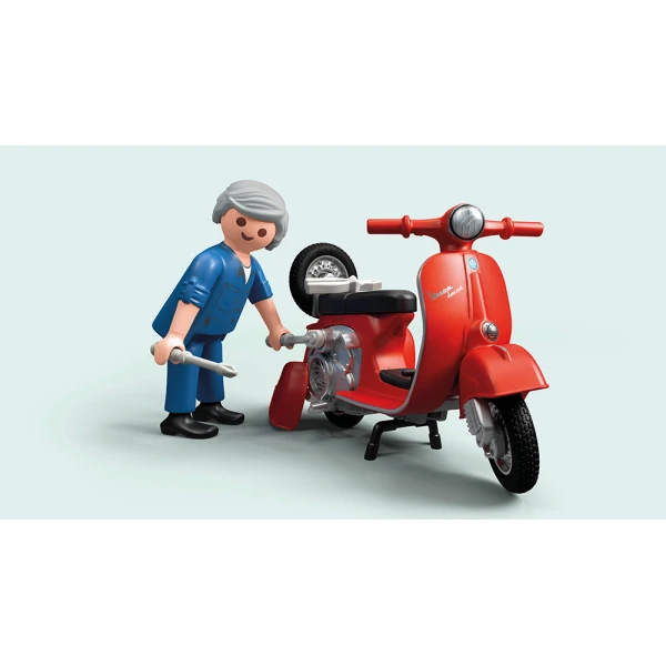 PLAYMOBIL VESPA 60S VESPA GARAGE