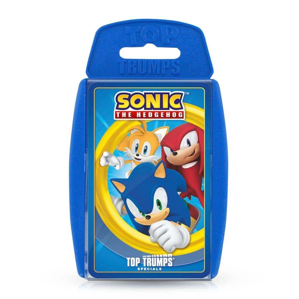 WINNING MOVES CARD GAME TOP TRUMPS SPECIALS - SONIC THE HEDGEHOG - ENGLISH EDITION