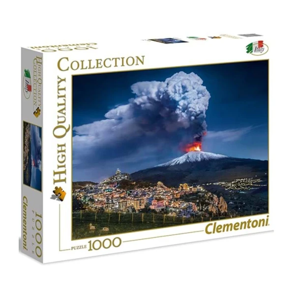 CLEMENTONI ΠΑΖΛ HIGH QUALITY COLLECTION ΗΦΑΙΣΤΕΙΟ ΑΙΤΝΑ 1000 ΤΜΧ