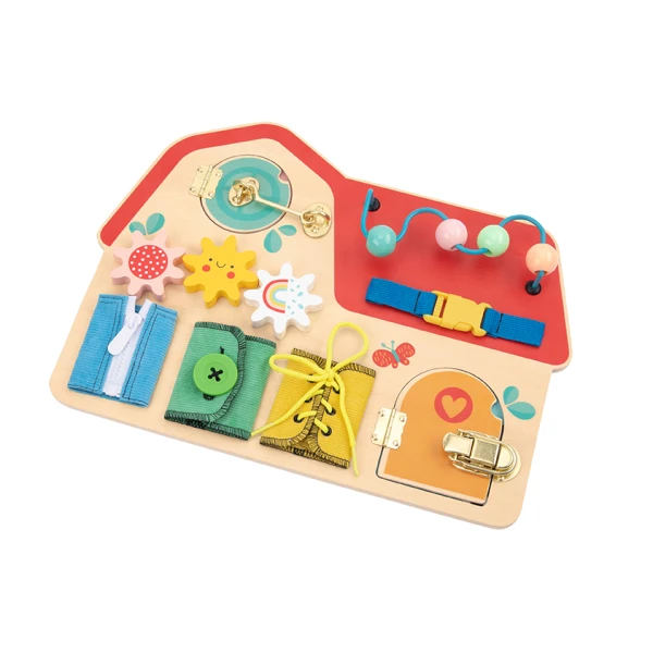 WOODEN ACTIVITY HOUSE