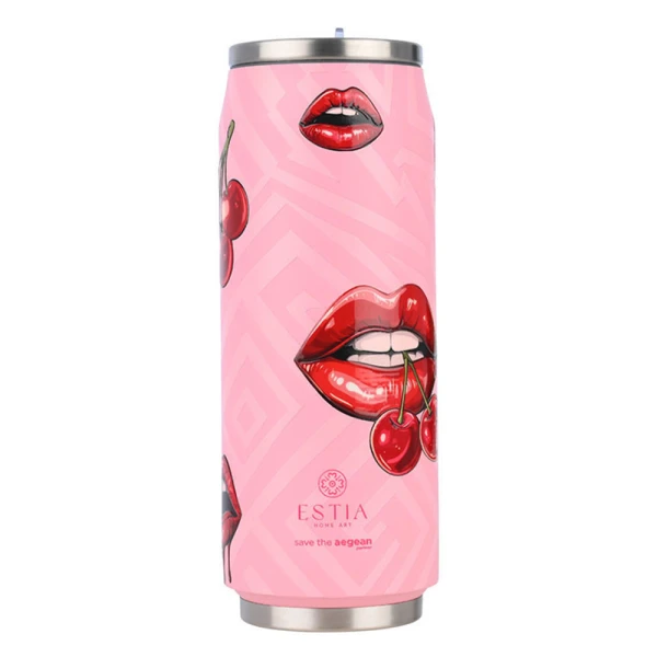 ESTIA HOME ART TRAVEL CUP 500ml - BLUSH POP