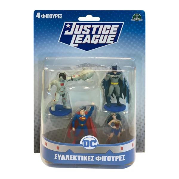 JUSTICE LEAGUE 4PACK FIGURES - SEVERAL DESIGNS